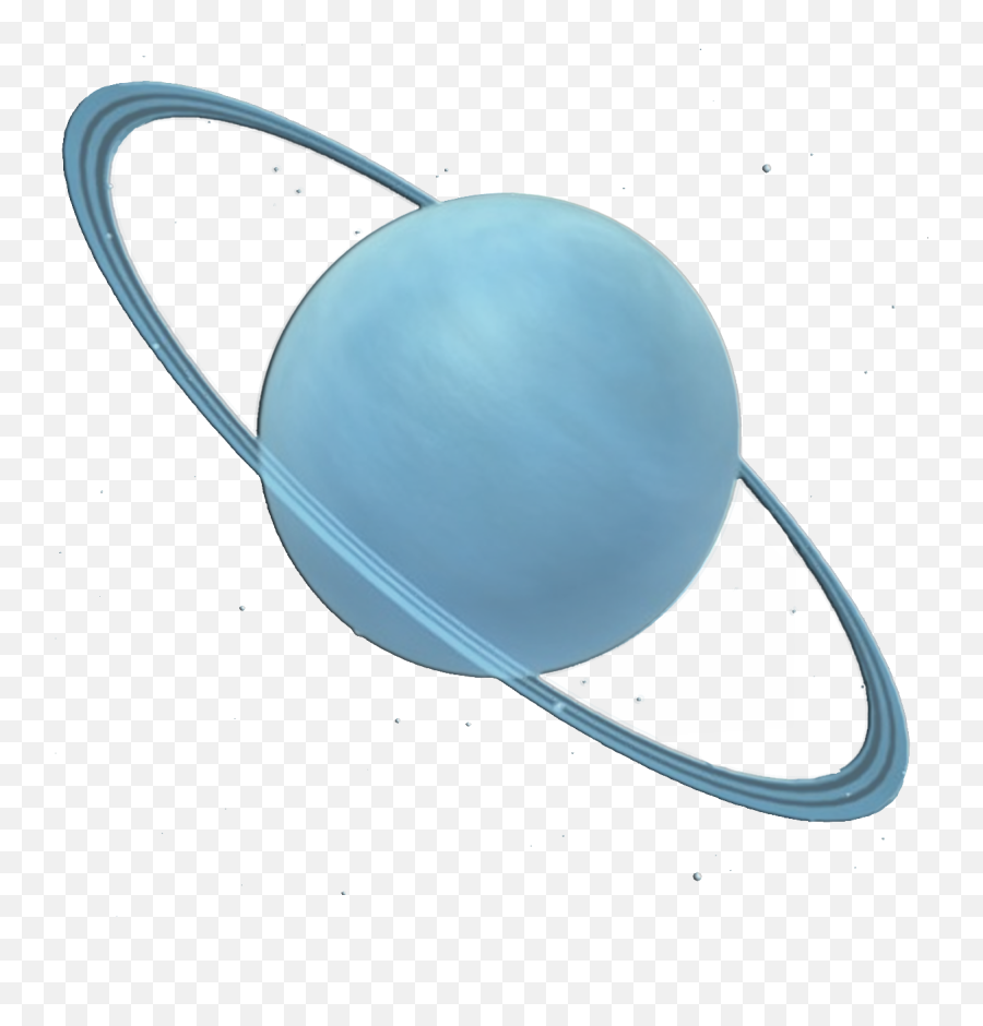 Indigo Clipart Uranus Planet - Planet Uranus White Background Png,Planet Transparent Background