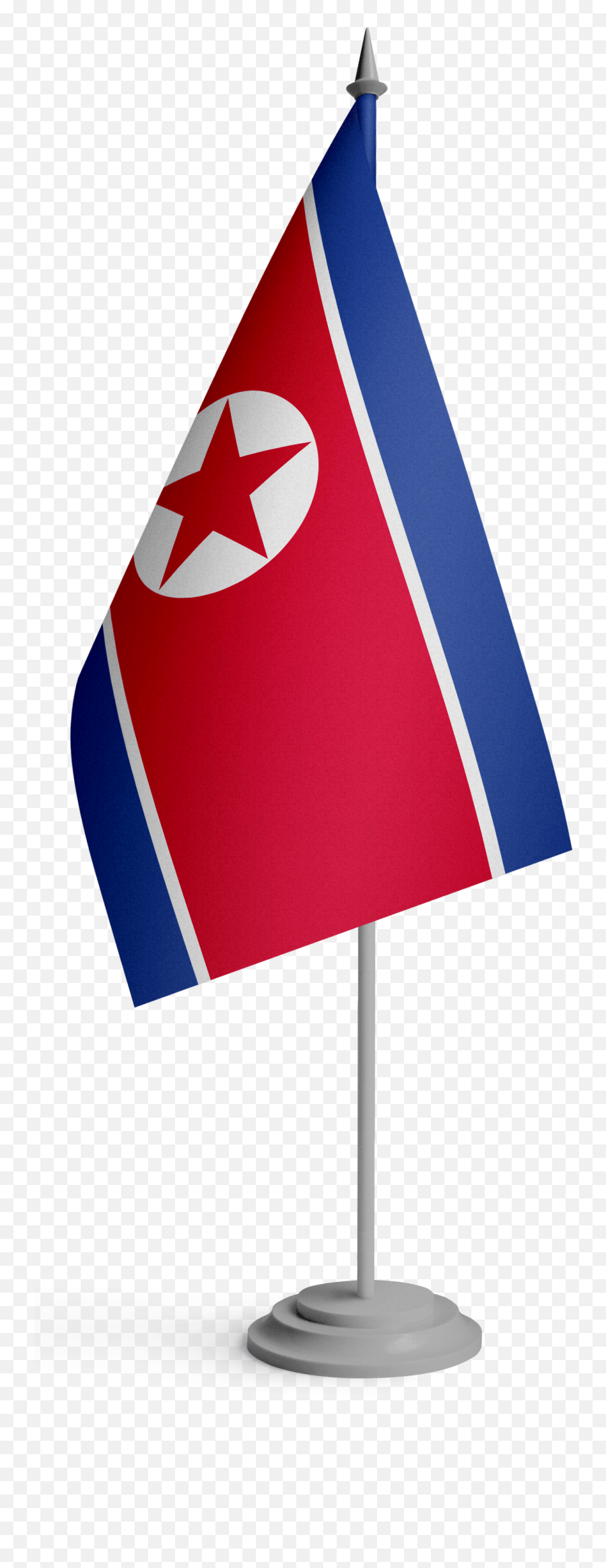 North Korea Flag Png Transparent Images All - Flagpole,Korean Flag Icon Png