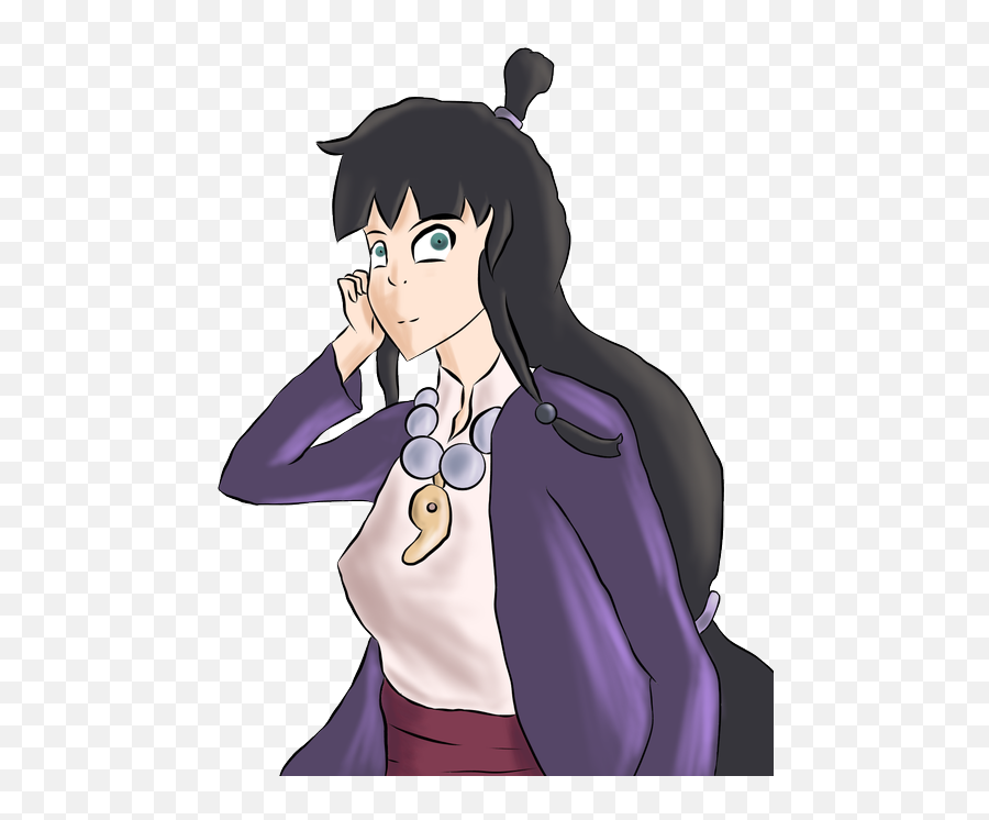 Waifustwitter - Hime Cut Png,Maya Fey Icon