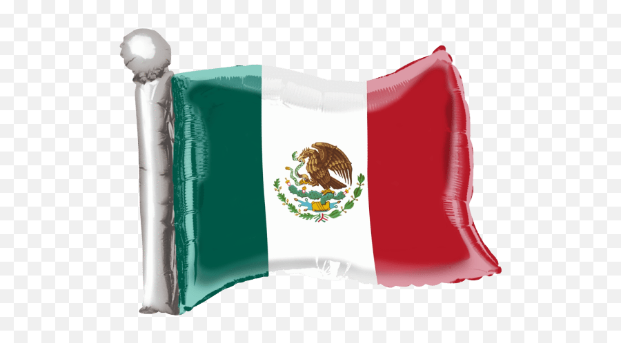 Mexican Flag Mylar Foil Balloon - Mexico Flag Png,Mexican Flag Transparent