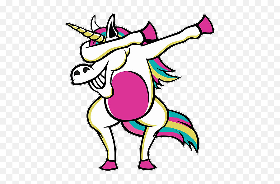 Download Hd Unicorn Dab Transparent Png Image - Nicepngcom,Dab Png