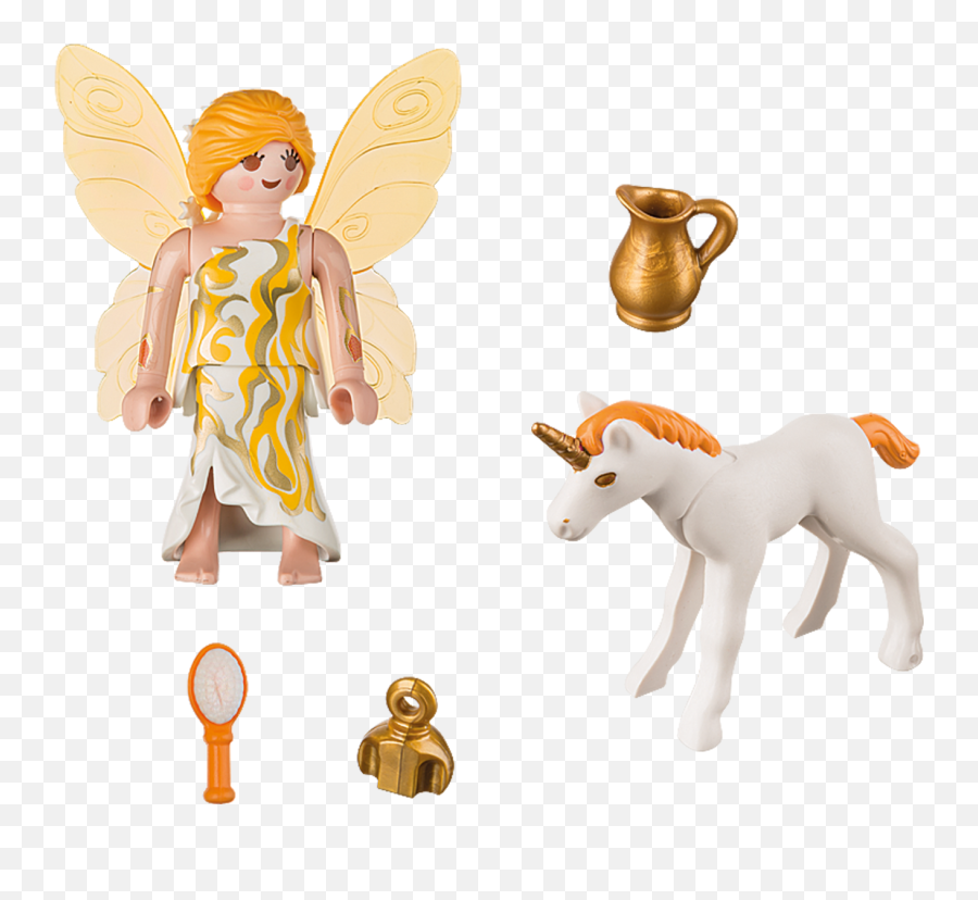 Sun Fairy With Unicorn Foal - 9438 Playmobil Usa Playmobil Special Plus Png,Fairy Transparent