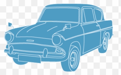Ford Anglia Life Before Harry Potter Cult Classics - Antique Car Png,Flying Car Png