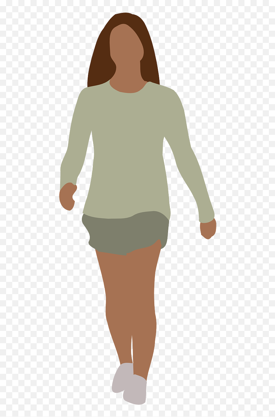 Woman Girl - Clipart Woman Walking Png,Girl Walking Png