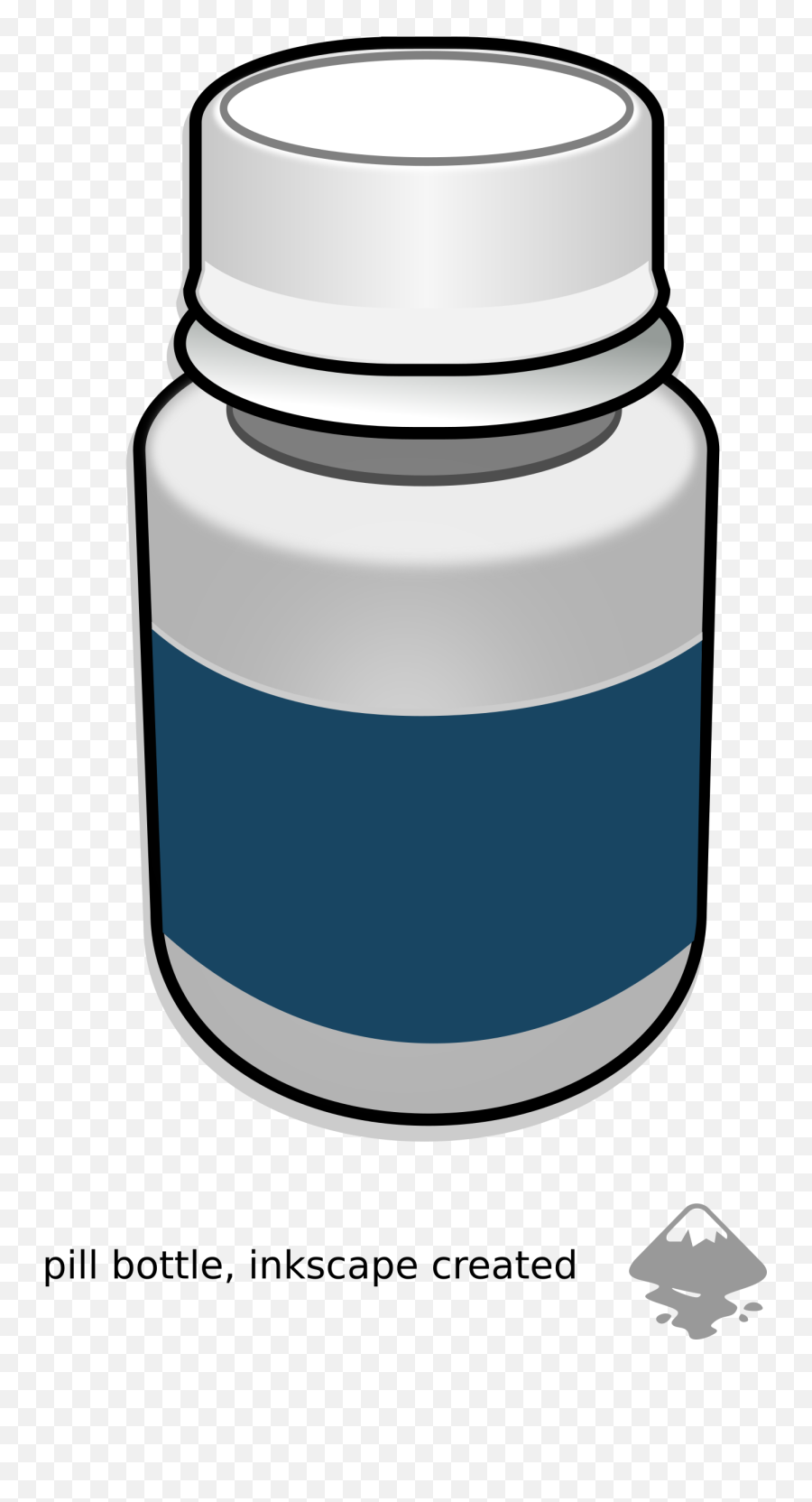 Pill Clipart Bottle Transparent Free - Pill Bottle Png,Bottle Transparent