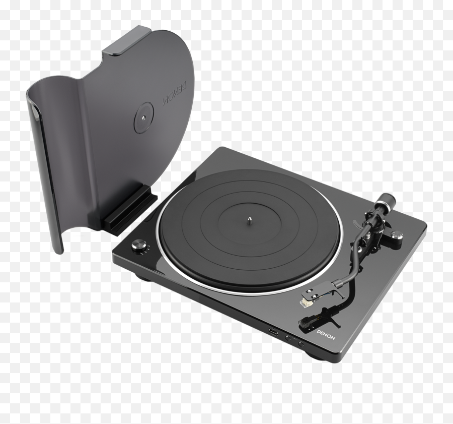 Denon Dp - 450usb Belt Drive Fully Automatic Analog Turntable W Preamp U0026 Usb Black Denon Dp400 Png,Turntables Png