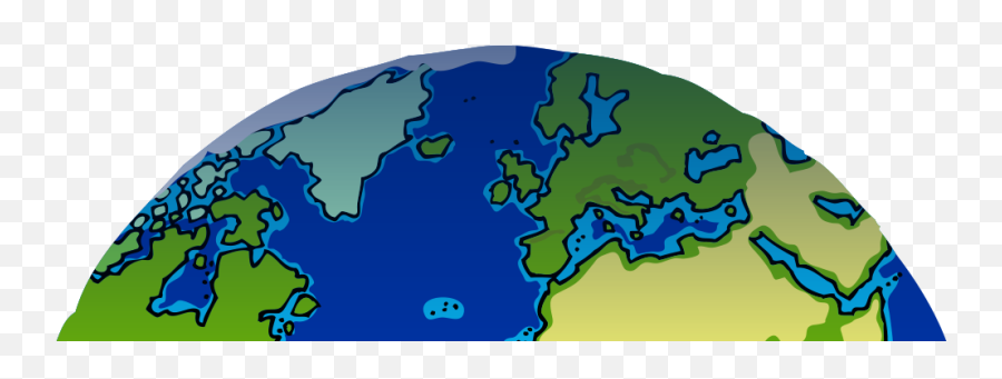 Half Earth Cartoon Png - Half Earth Cartoon Png,Cartoon Earth Png - free  transparent png images 