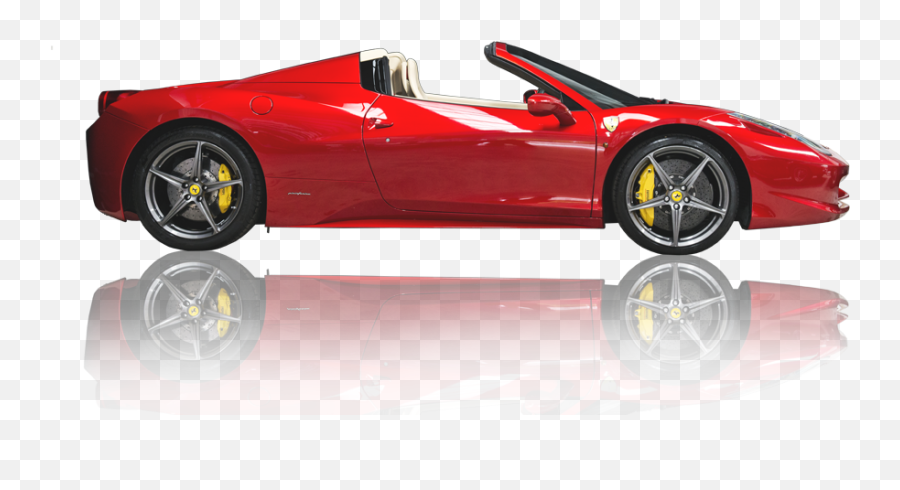Ferrari Car Vector Library Png Files - Side View Ferrari Car Png,Ferrari Car Logo