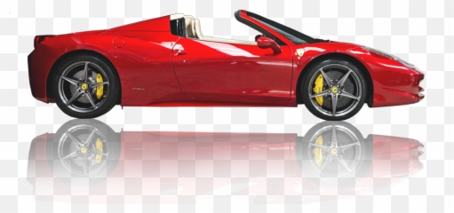 Ferrari Car Vector Library Png Files - Side View