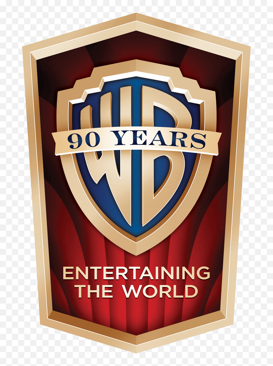 Warner Bros Celebrates 90th Anniversary - Warner Brothers New Logo Png,Warner Bros. Pictures Logo