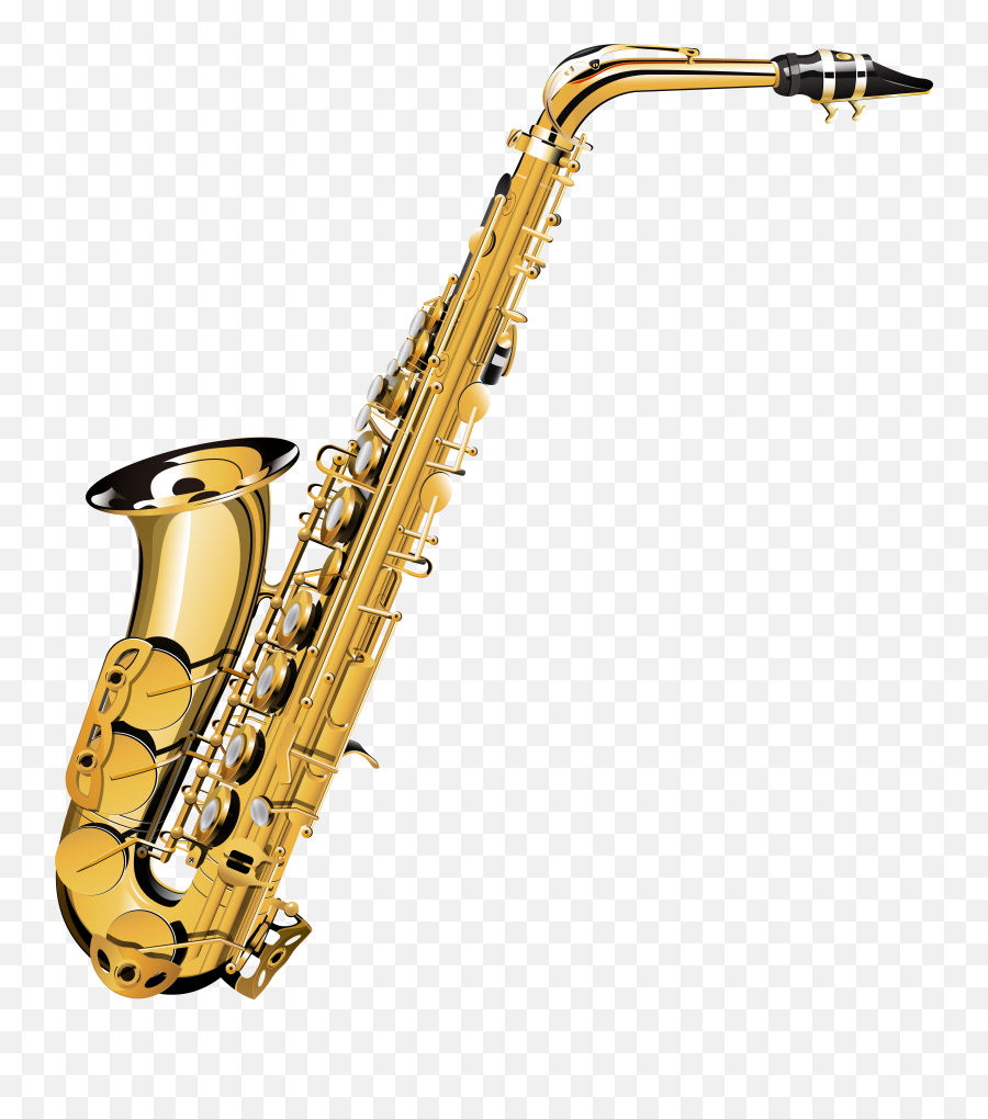Alto Saxophone Musical Instruments - Transparent Background Saxophone Clipart Png,Trumpet Transparent