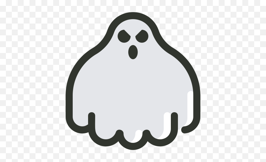 Ghost Halloween Horror Scary Free Icon Of 01 - Horror Symbol No Background Png,Halloween Ghost Png