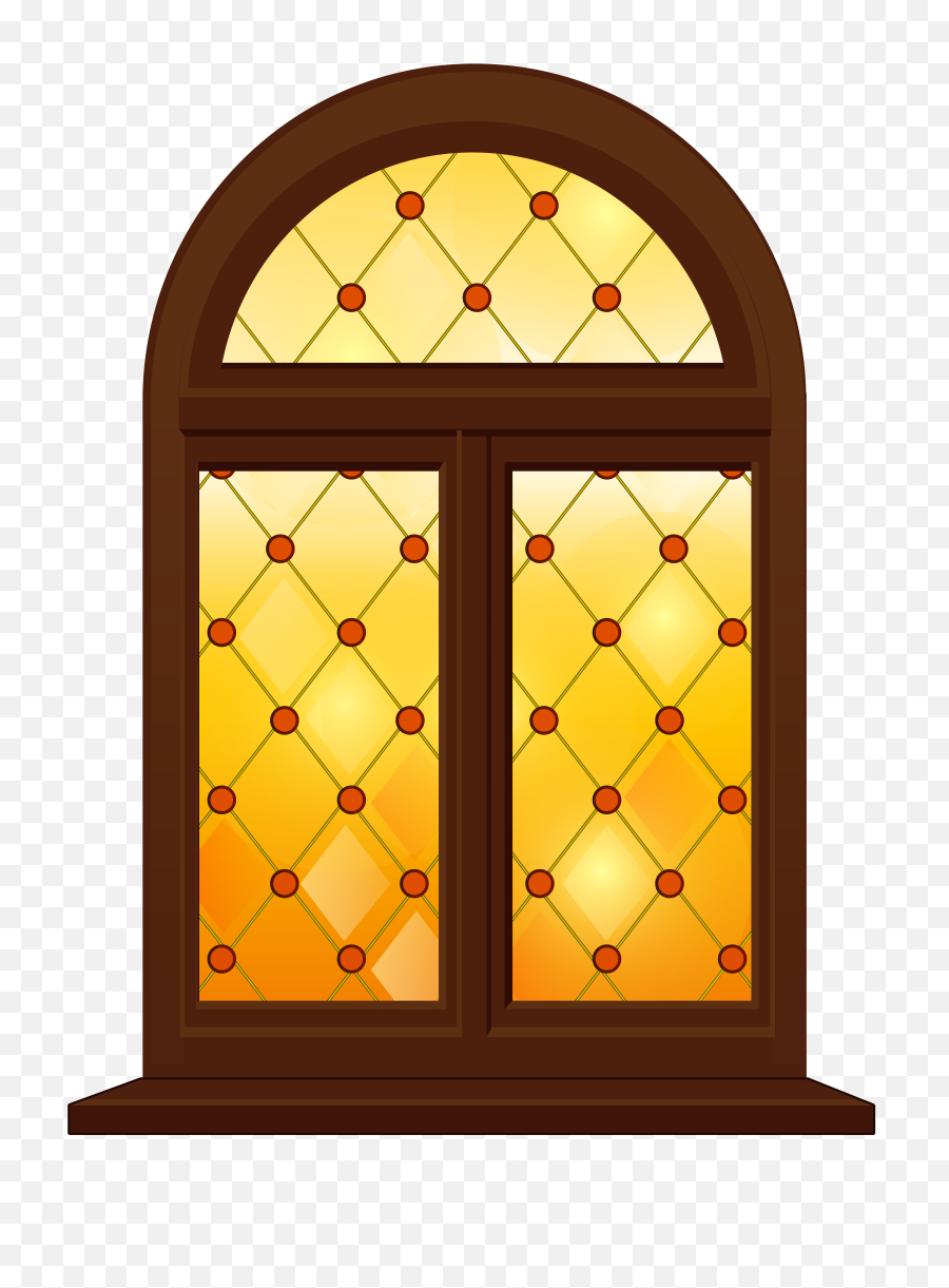 Decorative Window Png Clip Art - Window Clipart Golden,Window Clipart Png