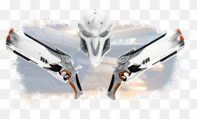 Download 2 Nerf Overwatch Reaper Blasters - Nerf Rival Nerf Rival Overwatch Reaper Wight Edition Collector Pack Png,Reaper Overwatch Png