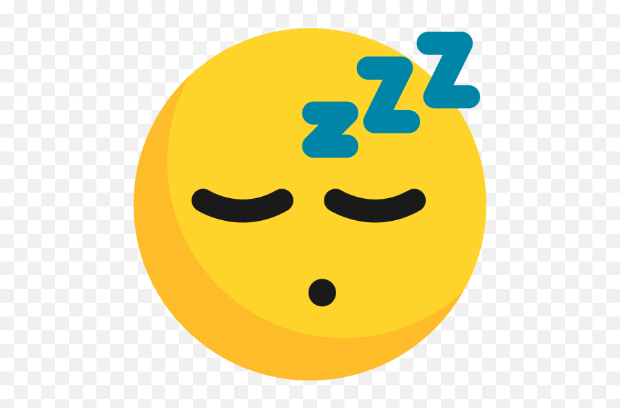 Download Icon Emoticon - Sleeping Emoji Png,Emoji Faces Png