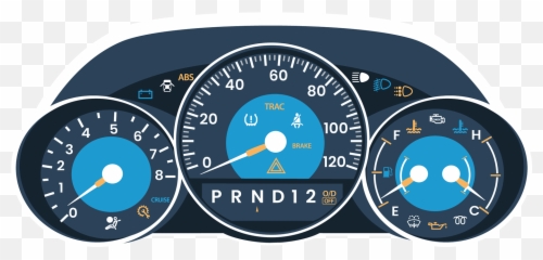 Dash Lights Dashboard Car - Gauge png
