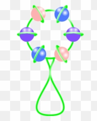Clipart Of Unique Columnists And Baby Rattle Transparent - png