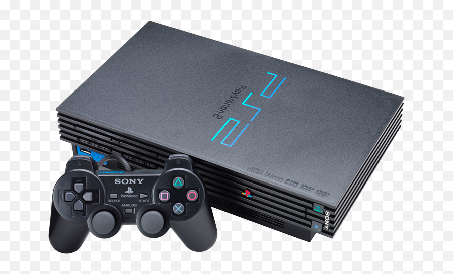Playstation 2 - Consola De Playstation 2 Png,Playstation 2 Logo Png