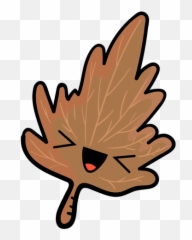 Autumn Tree Leaf Cartoon Icon - Hoja De Arbol Dibujo Animado png