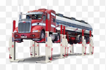 Heavy Duty Hydraulic Vehicle Lifts Stertil - Koni Usa Mobile Column Lift Png,18 Wheeler Png