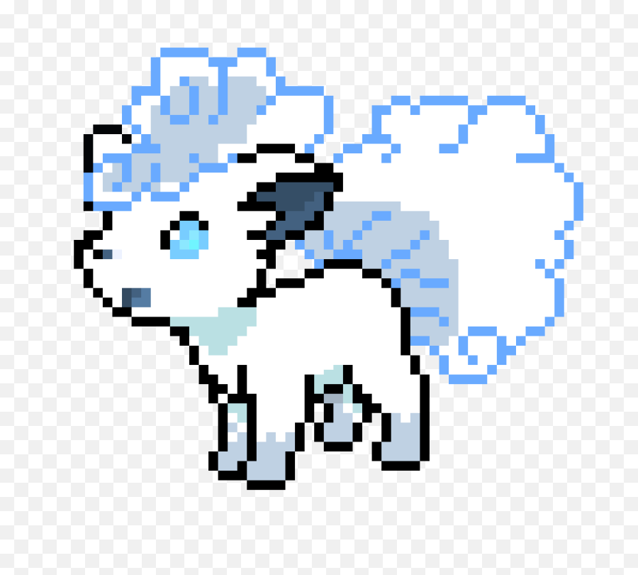 Alola Vulpix - Alolan Vulpix Pixel Png,Vulpix Png