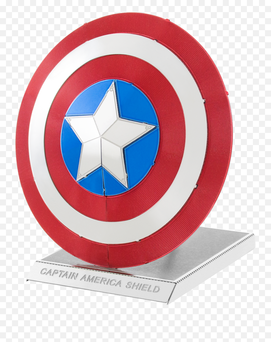 Metal Earth Marvel - Captain Shield Toy Png,Captain America Logo Images