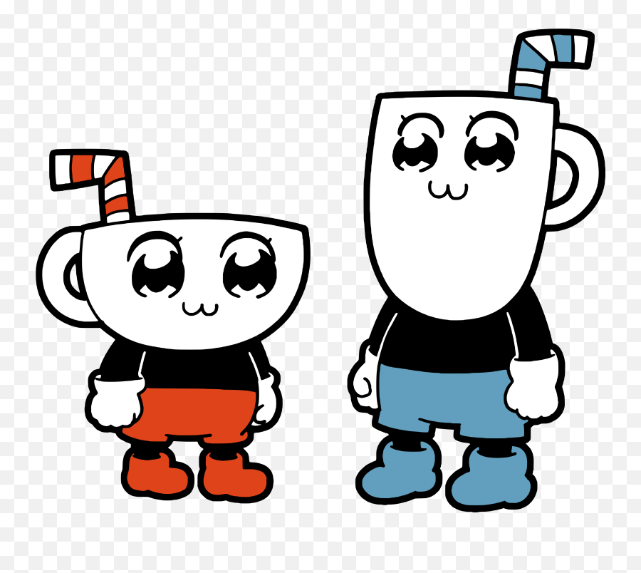 Download Hd Cup Team Epic - Bkub Cuphead Transparent Png Pop Team Epic Oc,Cuphead Png