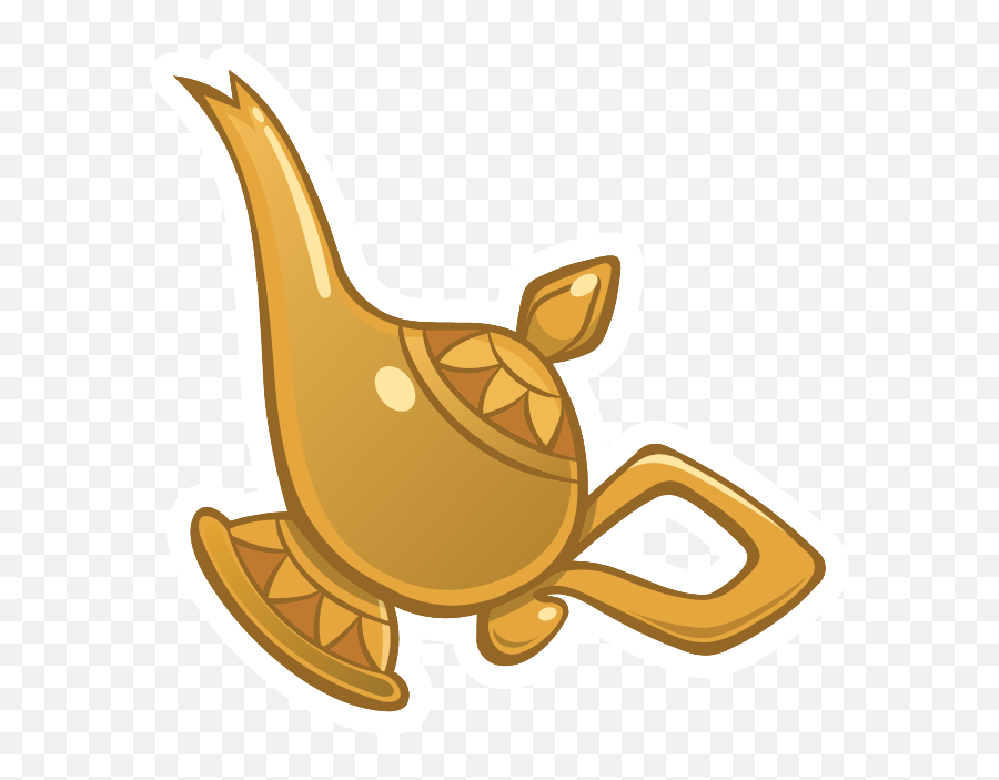 Pin - Sticker Mania Aladin Lamp Cartoon Png,Genie Lamp Png