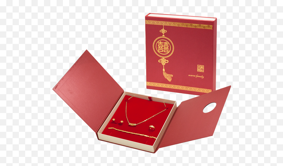 Chinese Pattern Bridal Set Box - Sunrise Jewelry Box Box Png,Chinese Pattern Png
