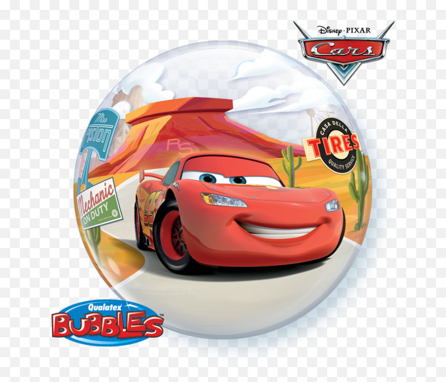 Disney Cars Lightening Mcqueen U0026 Mater Bubble Balloon - Cars Balloons Png,Disney Cars Png