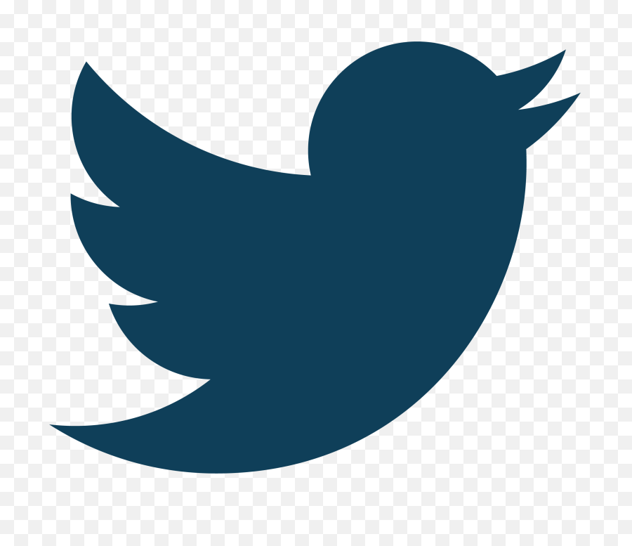 Blue Twitter Logo Transparent Clipart - Dark Blue Twitter Logo Png,Twitter Bird Transparent