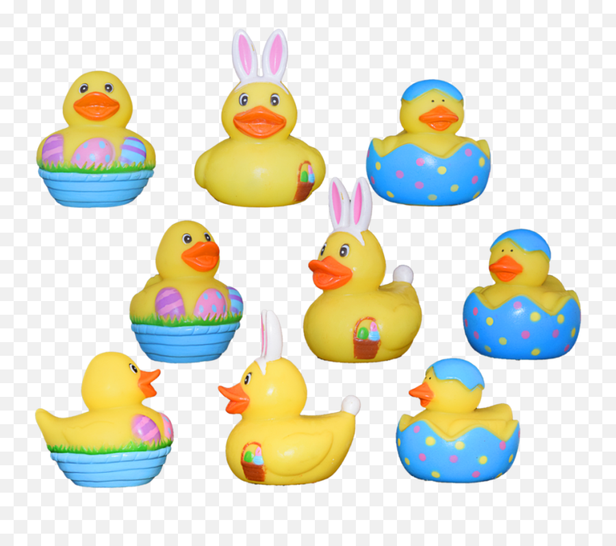 Download Rubber Duck Png - Easter Rubber Ducks Full Size Bath Toy,Ducks Png
