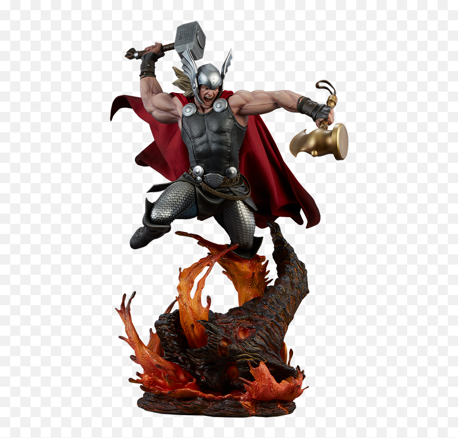 Download Hd 5 Marvel Premium Format Figure Thor - Sideshow Sideshow Collectibles Thor Premium Format Png,Thor Transparent