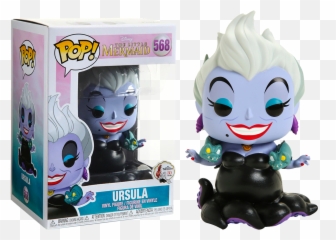 Funko Little Mermaid Ursula With Eels - Ursula Pop Vinyl Png,Ursula Png