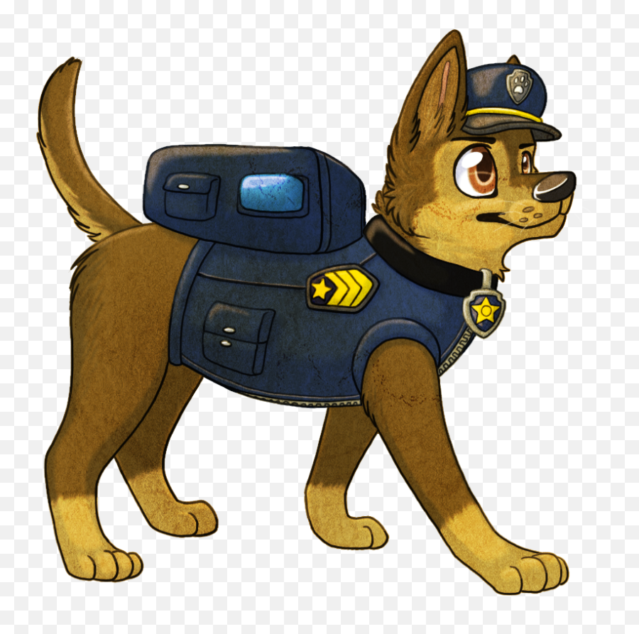 Chase Is - Paw Patrol Chase Art Full Size Png Chase Paw Patrol Art,Paw Patrol Chase Png