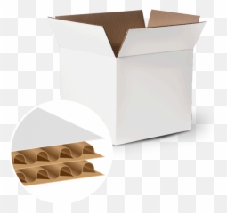 White Cardboard Boxes Customisable Sizes U0026 Prints - Ccp Plywood Png,Cardboard Box Transparent