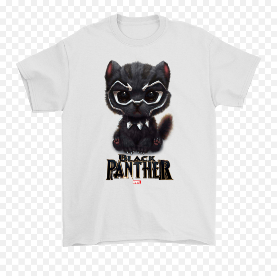 Black Panther Or Pawther Super Cute Marvel Superhero Shirts - French Bulldog Png,Marvel Black Panther Png