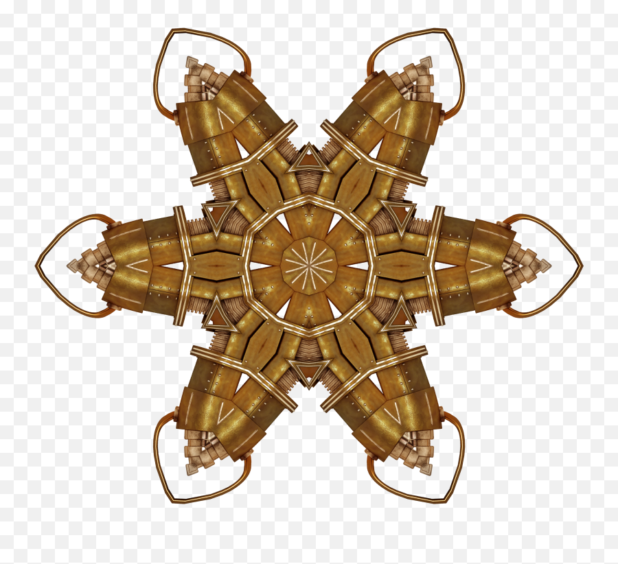 3d Object Turned Into A Kaleidoscope With Mirror Lab - Asterisk Gray Icon Png,Kaleidoscope Png