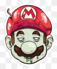 Zumbi Head Mário - Fictional Character png