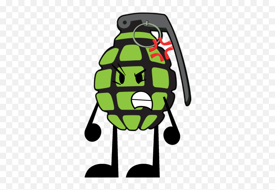 Grenade Object Shows Community Fandom - Object Shows Grenade Grenade Clipart Black And White Png,Grenade Png