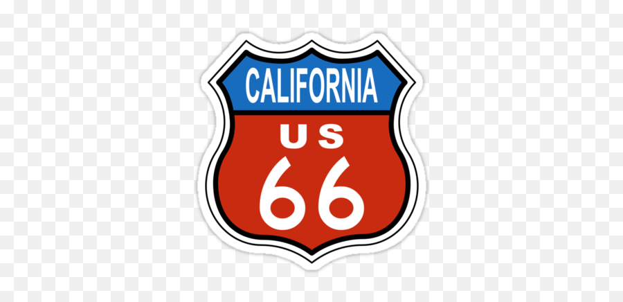 Download California Route 66 Sign Tee - California Route 66 Route 66 California Png,California Png