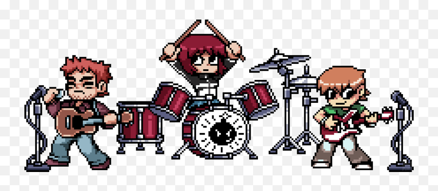 Scott Pilgrim Vs The World Game Kim - Scott Pilgrim Game Art Png,Scott Pilgrim Png