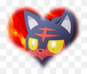 Download Shiny Litten - Fictional Character Png,Litten Png