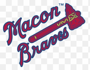 Macon Braves Logo Png Transparent - Macon Braves Logo,Atlanta Braves Png