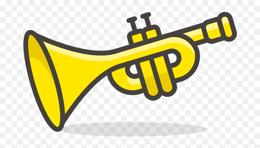 Trumpet Emoji Clipart - Trompete Clipart Png,Trompeta Png