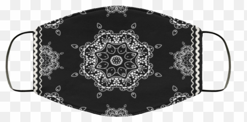 Black Bandana Face Mask - Salon Names Png,Black Bandana Png