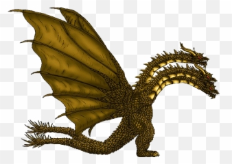 Cretaceous King Ghidorah Png Pic - Grand King Ghidorah Png,King Ghidorah Png