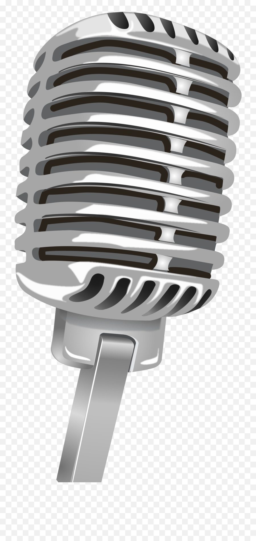 Free Retro Microphone Png With Transparent Background - Retro Mic Vector,Microphone Transparent Png