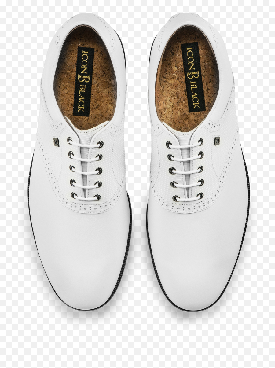 Mens Classic Saddle Golf Shoe - Footjoy Icon White Png,Footjoy Mens Icon Saddle Golf Shoe Closeouts