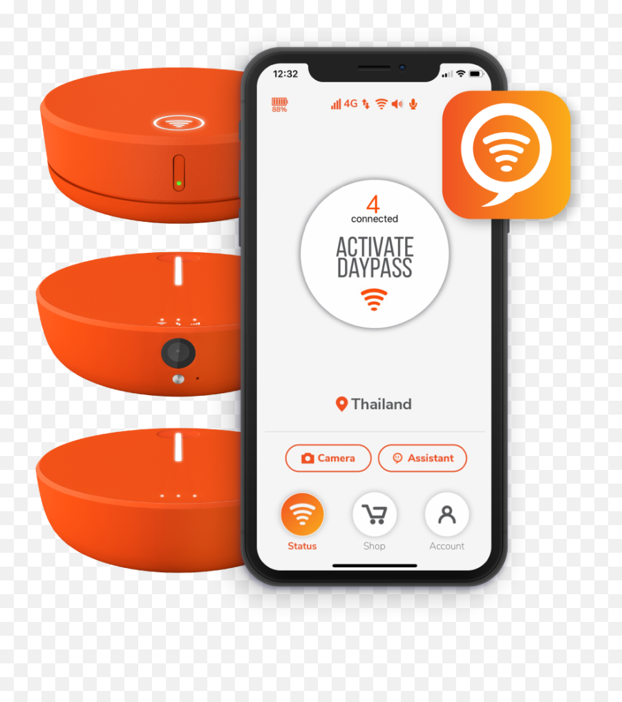 Solis Wifi App - Skyroam Solis Png,What Does Red X On Network Icon Mean